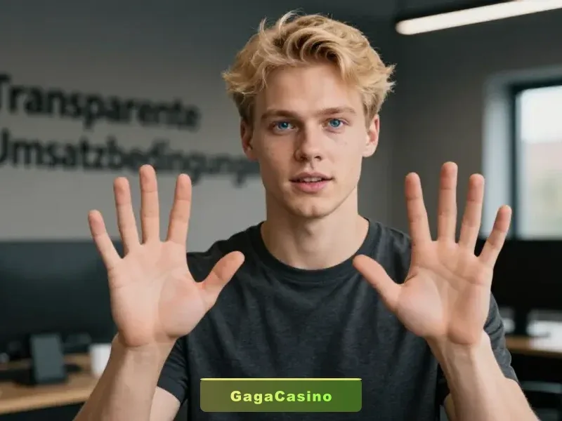 Transparente Umsatzbedingungen